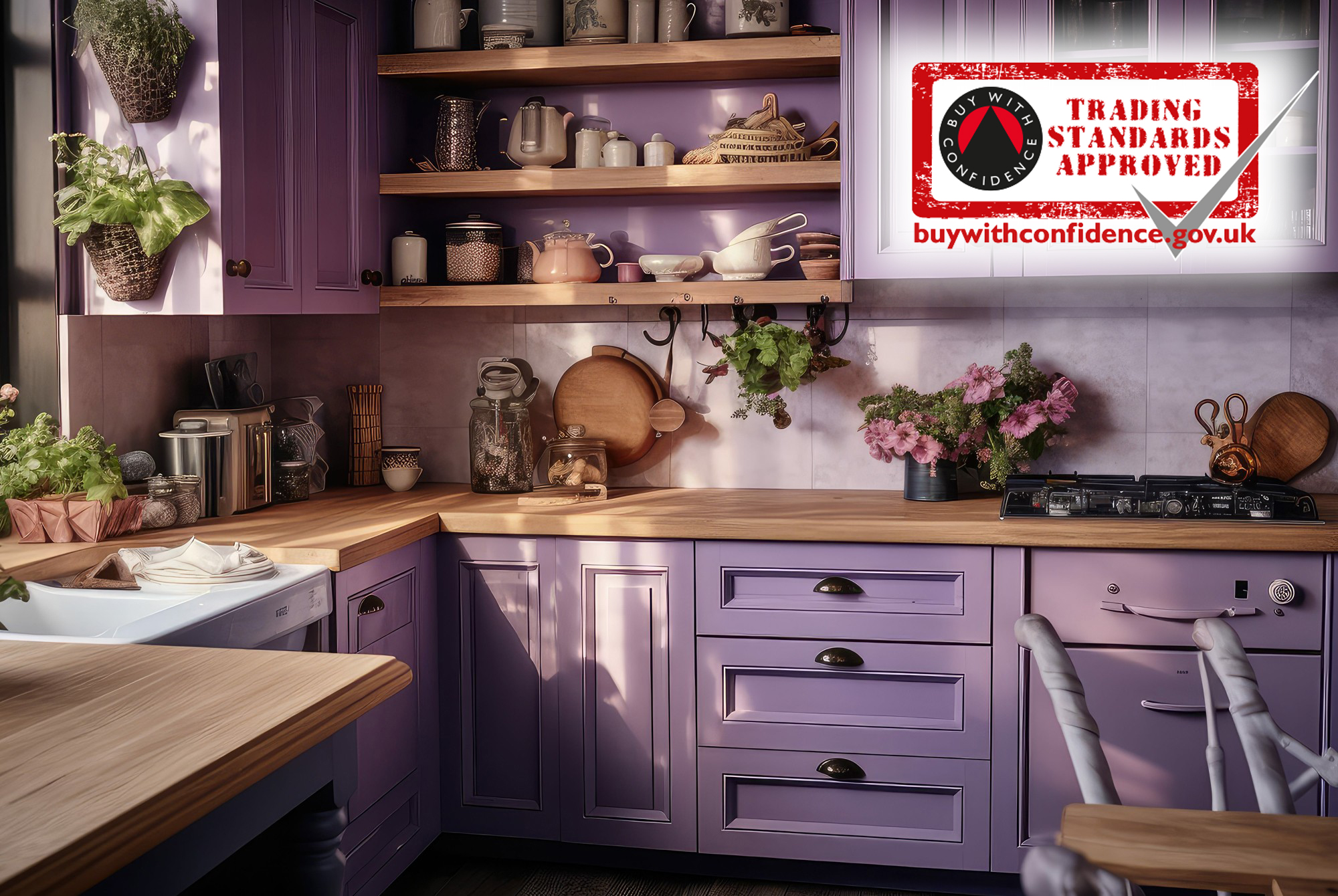 Kitchen Cupboard Painting