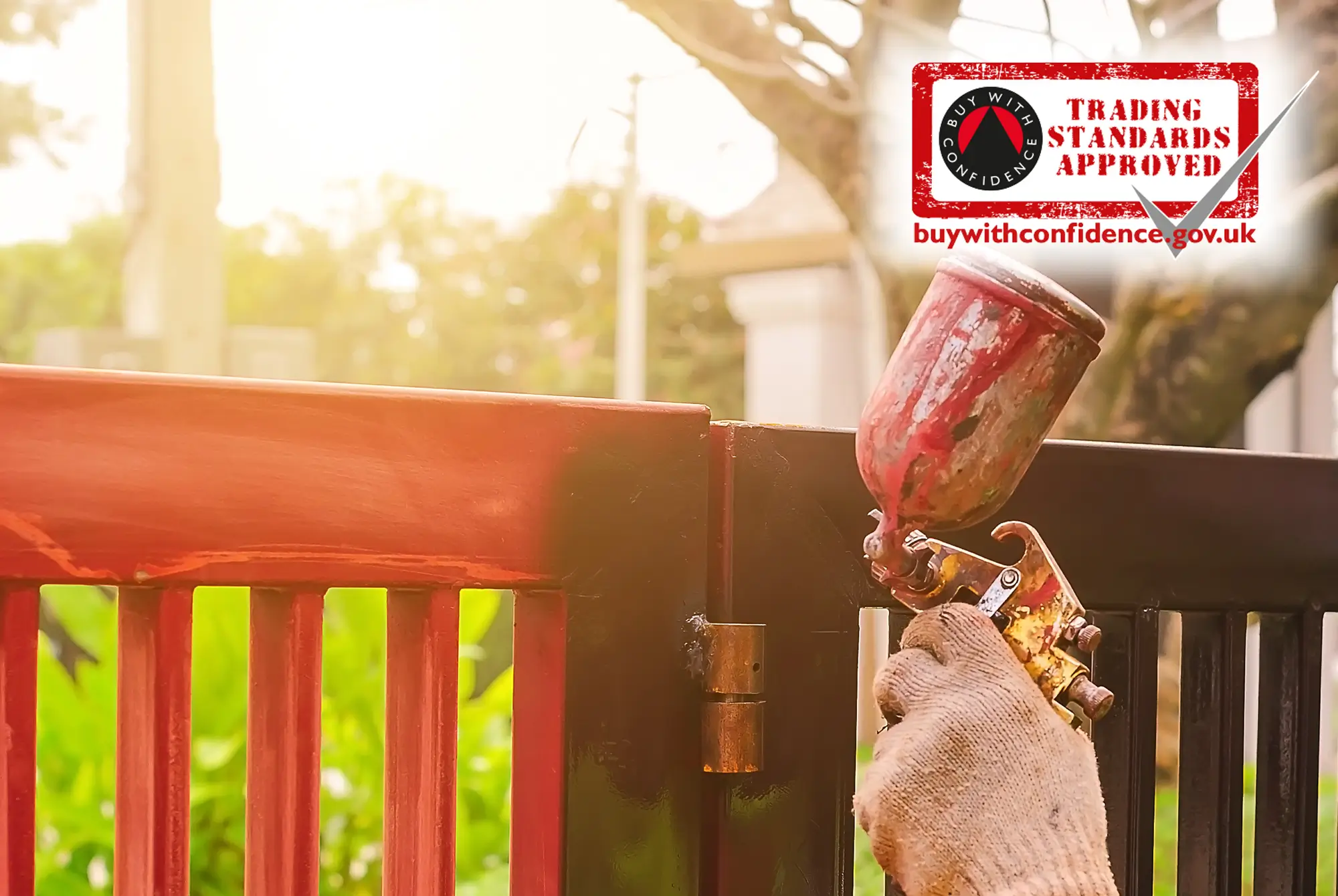 Metal Gate/Fencing & Railing Painting in Didcot