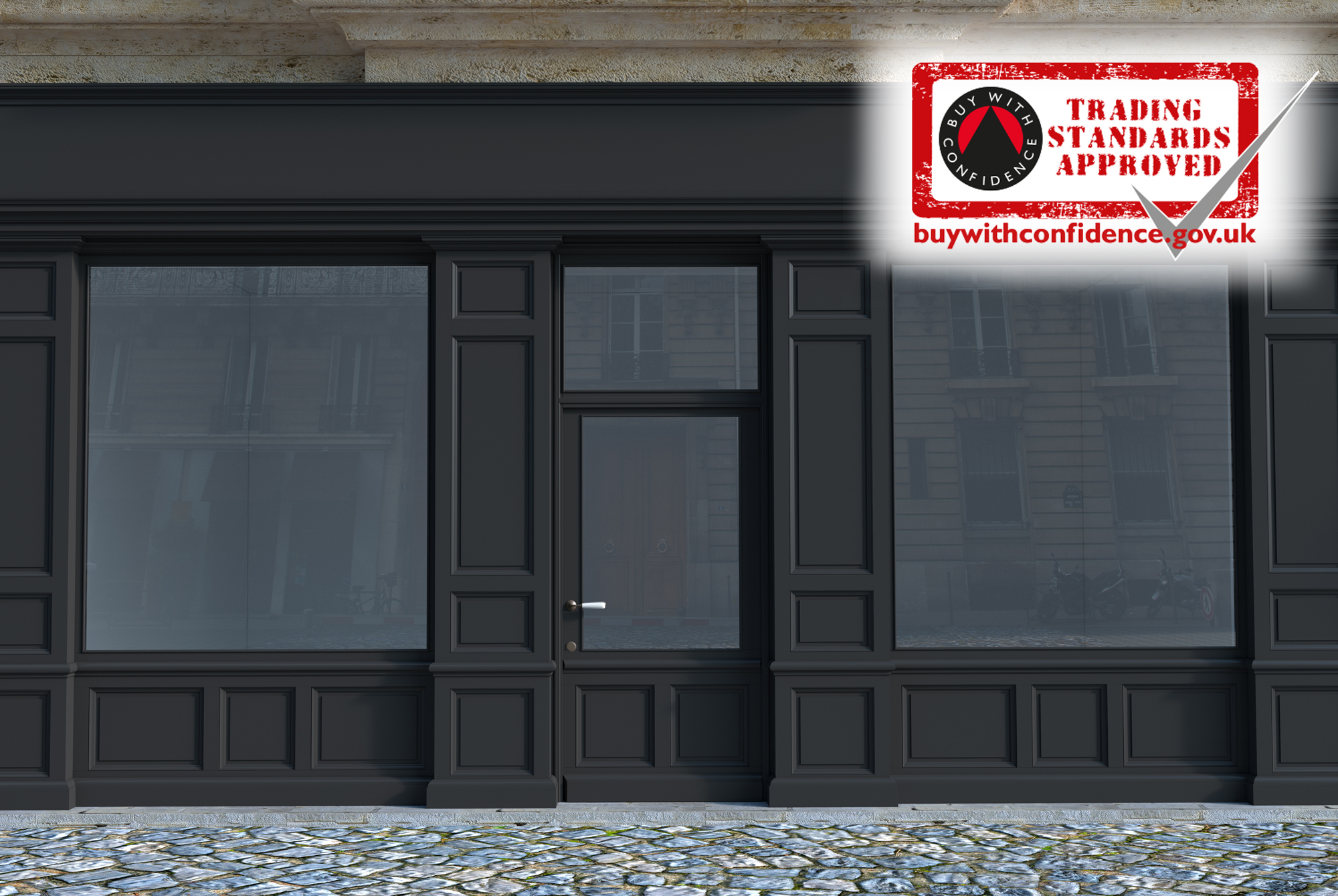 Shop-Front Paint Spraying and Refurbishment in Didcot