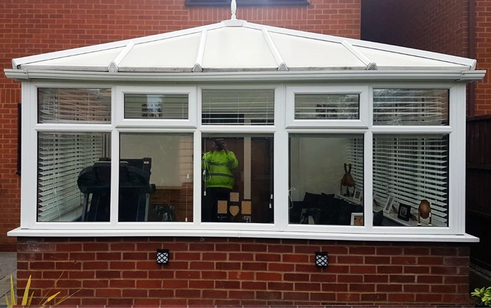 Before Conservatory Painting in Dunstable - Example 1