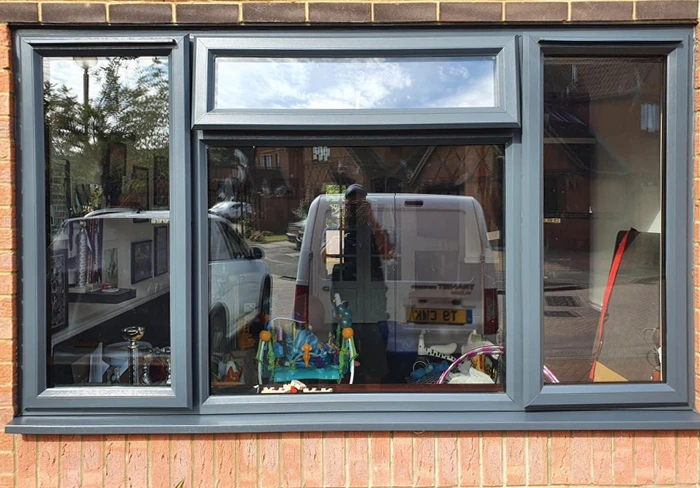 After uPVC Window Frame Painting in Didcot