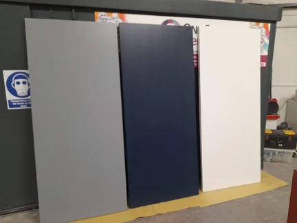 MDF SEALED AND SPRAY PAINTED MDF SEALED AND SPRAY PAINTED