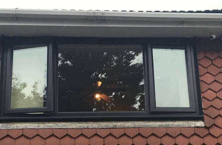 uPVC window frame refurbishment - After Lutterworth